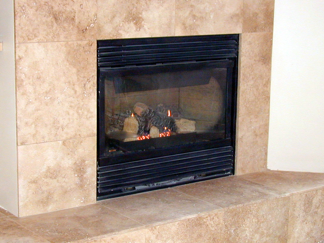 Gas Insert Fireplace installed by Ray Heating