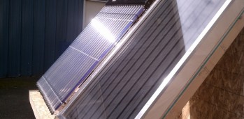 Solar heating panels